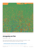 Lámina: Amapolas en Flor — Gustav Klimt (3-6 años)