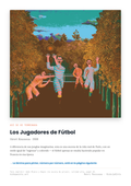 Lámina: Los Jugadores de Futbol — Henri Rousseau (11-14 años)