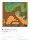 Lámina: Pino de la Luna Ueno — Utagawa Hiroshige (7-10 años)