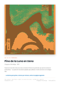 Lámina: Pino de la Luna Ueno — Utagawa Hiroshige (3-6 años)
