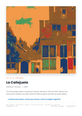 Lámina: La Callejuela — Johannes Vermeer (7-10 años)