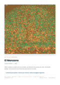 Lámina: El Manzano — Gustav Klimt (3-6 años)