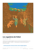 Lámina: Los Jugadores de Futbol — Henri Rousseau (3-6 años)