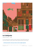 Lámina: La Callejuela — Johannes Vermeer (11-14 años)
