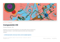 Lámina: Composicion Viii — Wassily Kandinsky (11-14 años)