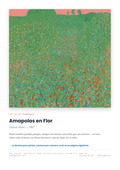 Lámina: Amapolas en Flor — Gustav Klimt (11-14 años)